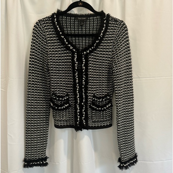 White House Black Market Jackets & Blazers - White House Black‎ Market Cropped Jacket/Bolero (S)